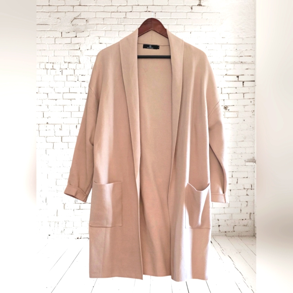 Tan Cardigan long